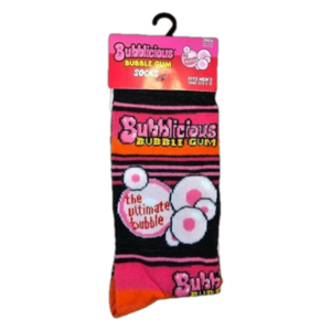 Unisex Adult Bubblicious socks NEW